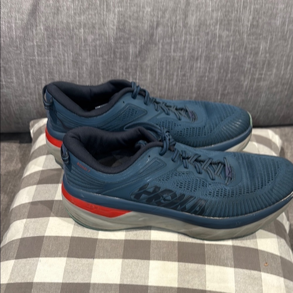 Hoka Men's Blue Athletic Shoes - Picture 4 of 6